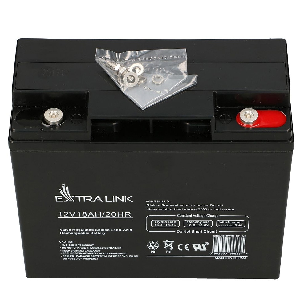AGM-batteri 12V 18Ah – blybatteri / reservbatteri / VRLA-batteri