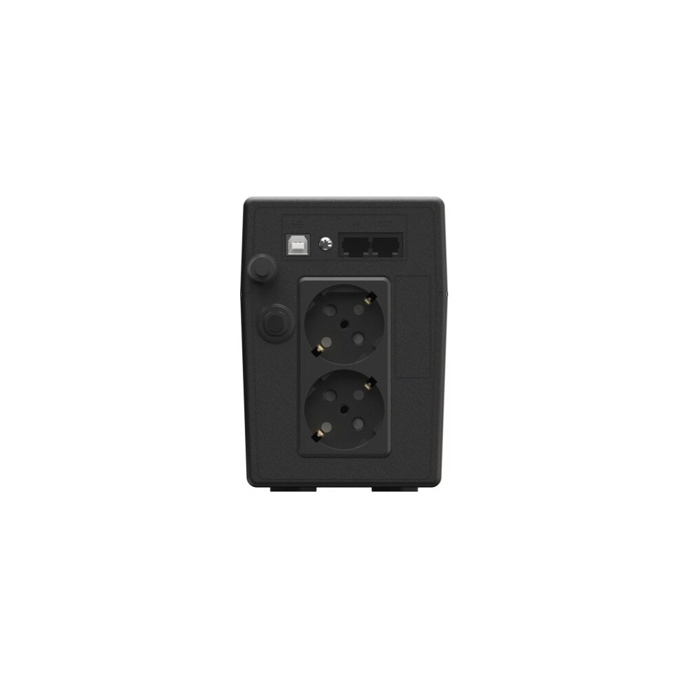 Greencell 650VA 360W UPS med LCD-skärm / avbrottsfri kraftförsörjning / batteribackup UPS