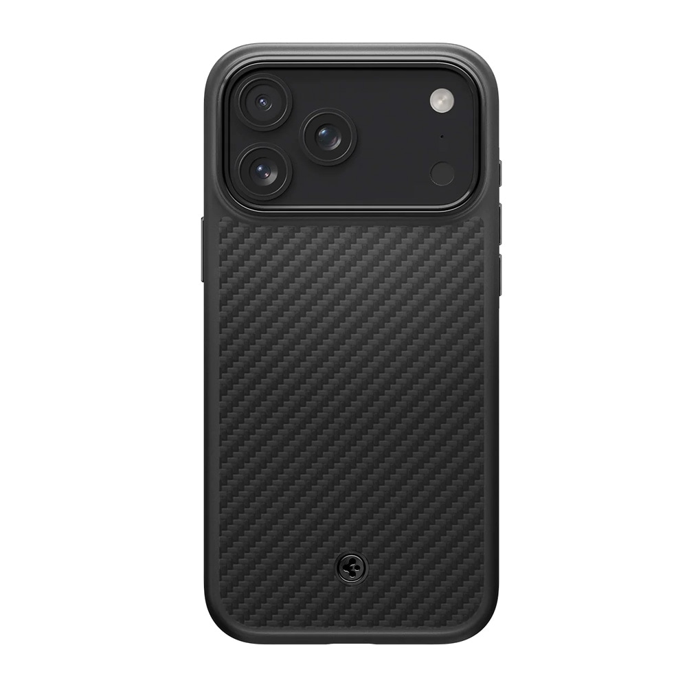 Spigen Enzo Aramid T Mag Fit Bakskal till iPhone 17 Pro - Svart