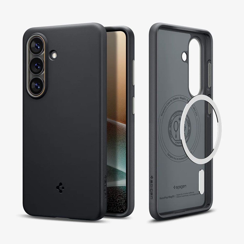 Spigen Nano Pop Mag Fit Bakskal till Samsung Galaxy S26 - Svart