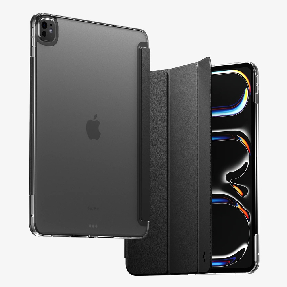 Spigen Liquid Air Folio Fodral till iPad Pro 13 (2024) - Svart