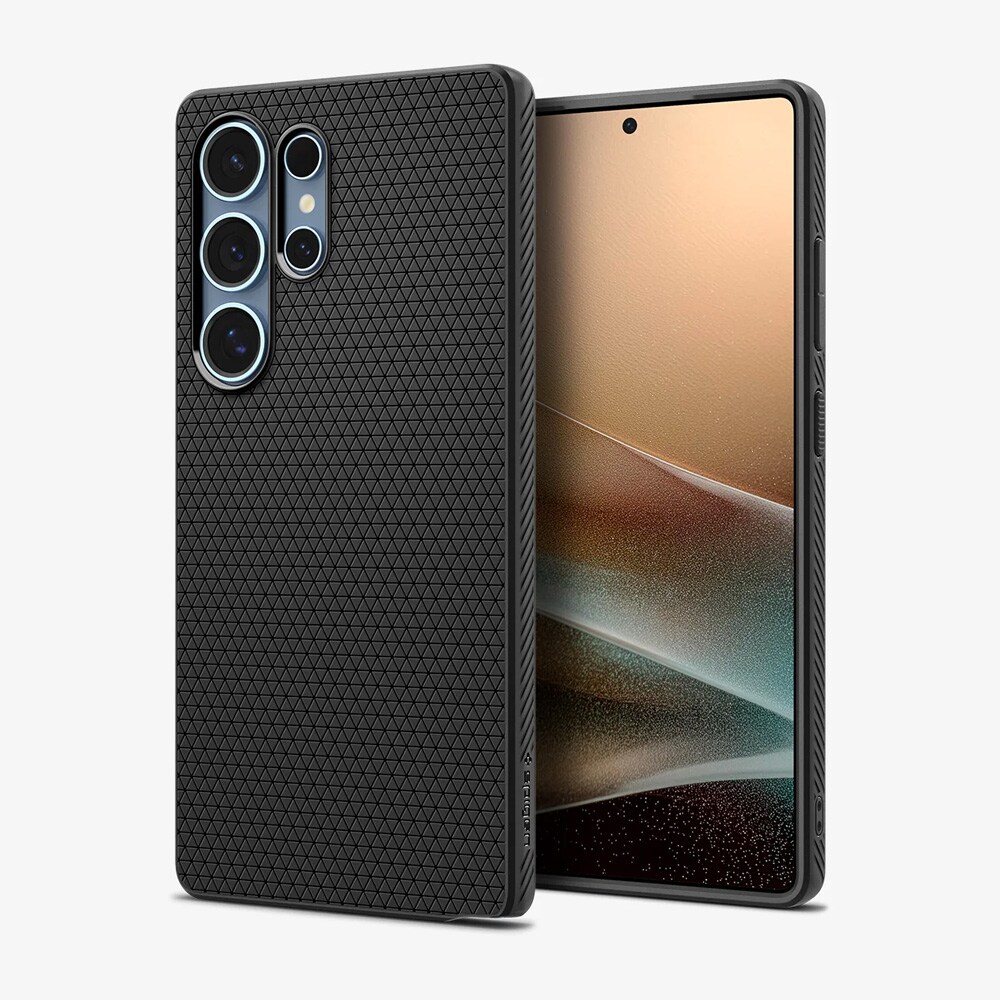 Spigen Liquid Air Bakskal till Samsung Galaxy S25 Ultra - Svart