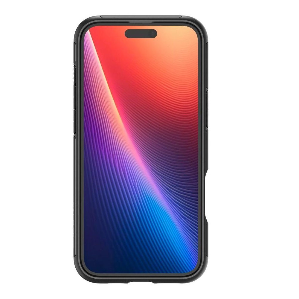Spigen Slim Armor Mag Fit Backshell for iPhone 16 - Svart