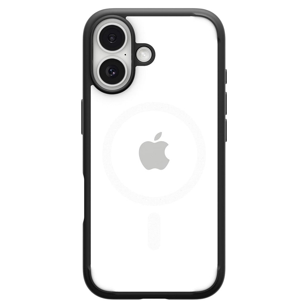 Spigen Ultra Hybrid bakskal för iPhone 17 / mattsvart mobilskal / stötdämpande skyddsskal