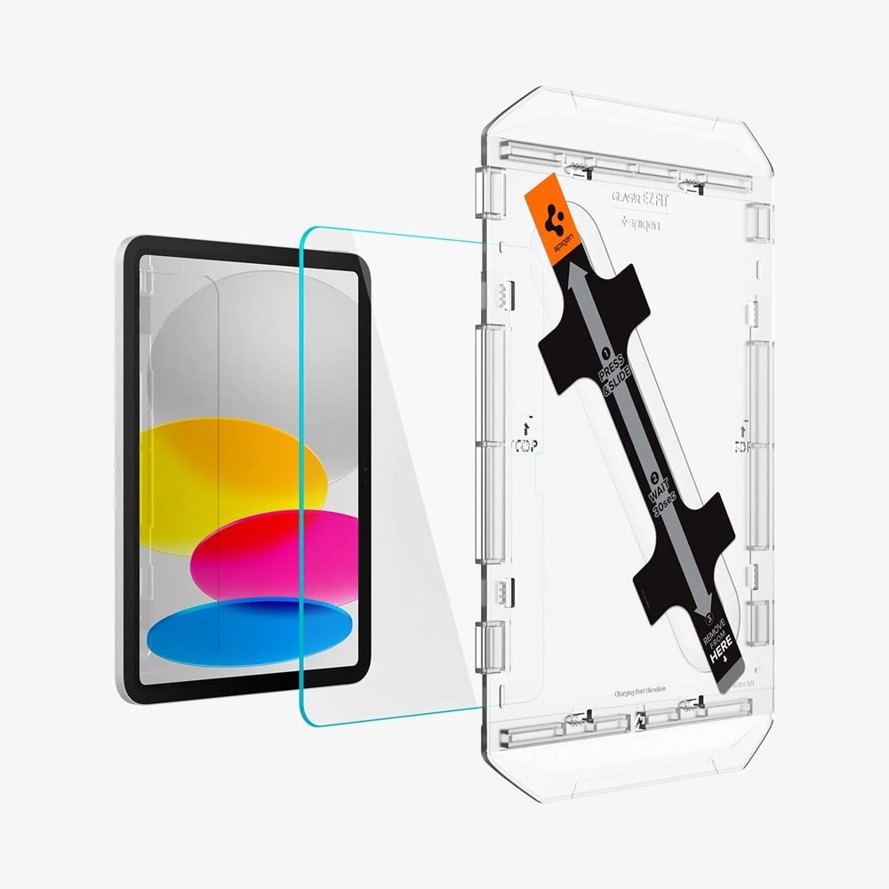 Spigen GlastR EZ FIT skärmskydd för iPad 11 (2025) / iPad skydd i härdat glas / displayskydd