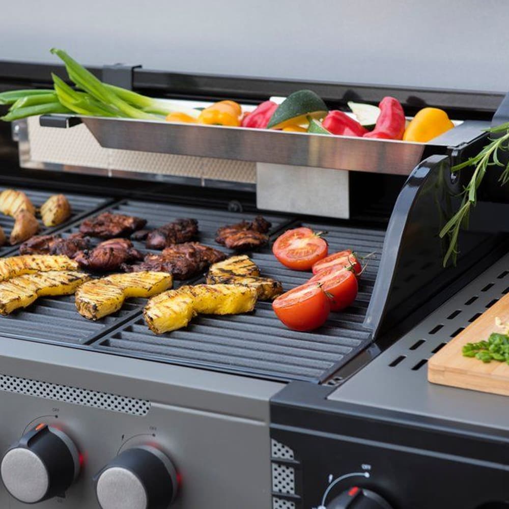 Mustang smart grönsakskorg 48 x 13 cm / grillkorg grönsaker / grönsakskorg grill