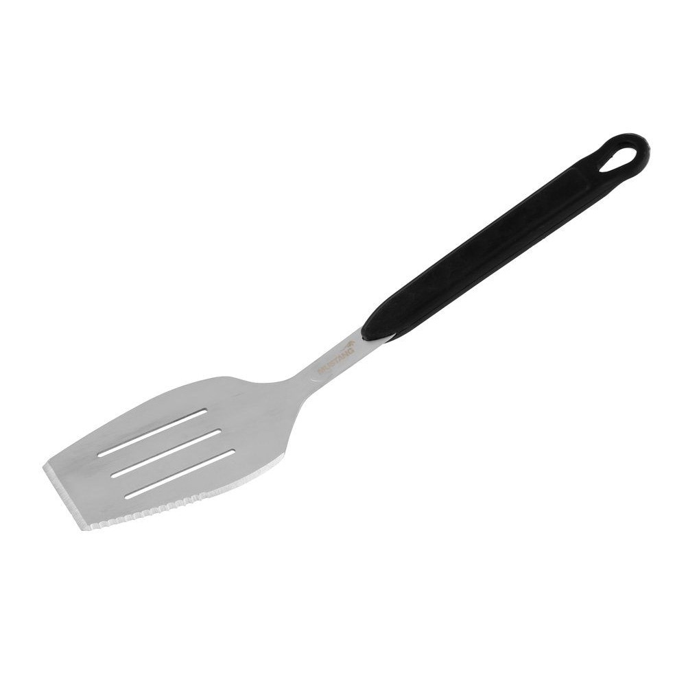 Mustang grillredskap Pro set 3 delar / grillverktyg set / grilltång spade borste / BBQ set