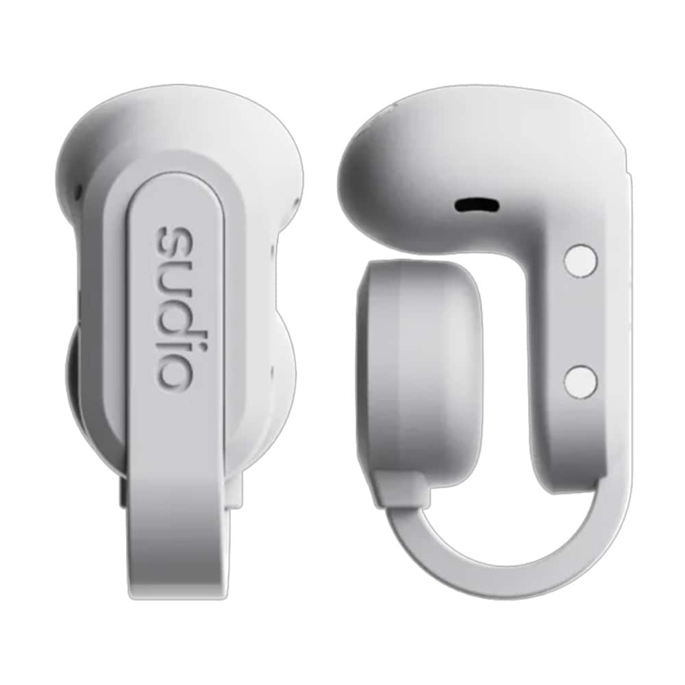 Sudio B3 Clip-On True Wireless Headset - Vit / clip-on hörlurar / open-ear hörlurar