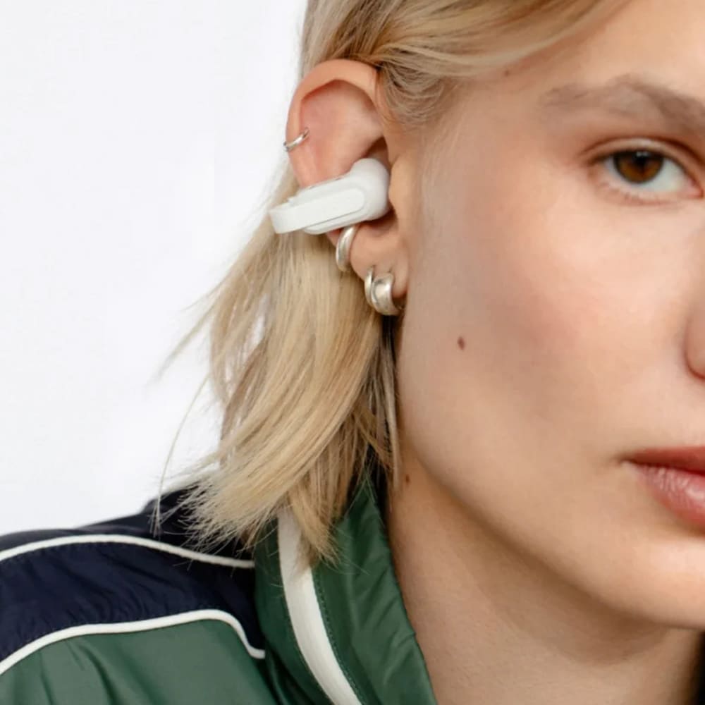 Sudio B3 Clip-On True Wireless Headset - Vit / clip-on hörlurar / open-ear hörlurar