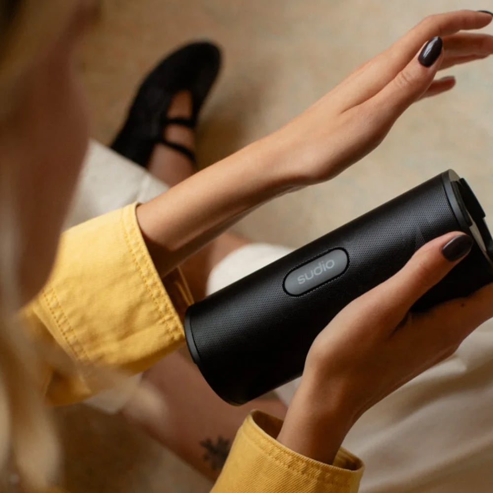 Sudio F4 Bluetooth-högtalare 20W - Svart / portabel bluetooth-högtalare