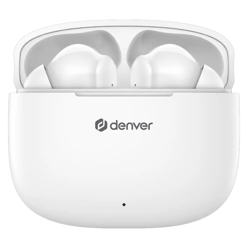 Denver TWE-48W true wireless headset Bluetooth 5.3 / trådlösa hörlurar - Vit