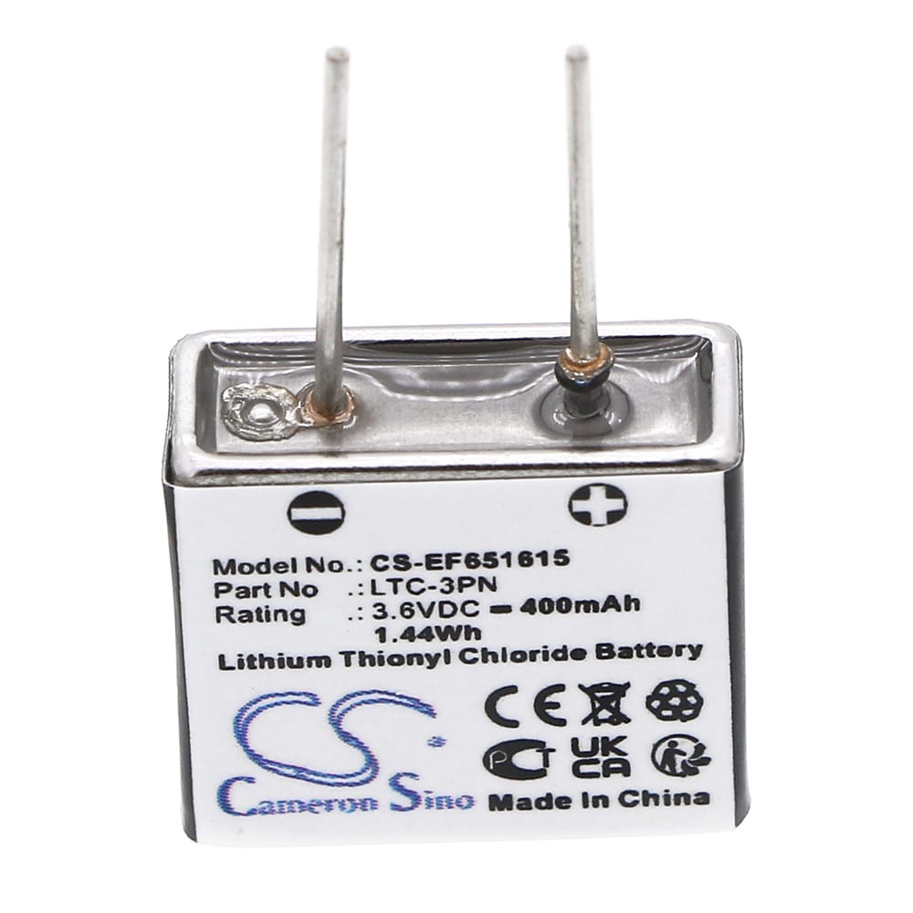 Specialbatteri LTC-3PN med lödstift / Litiumbatteri / Li-SOCl2-batteri / Industribatteri