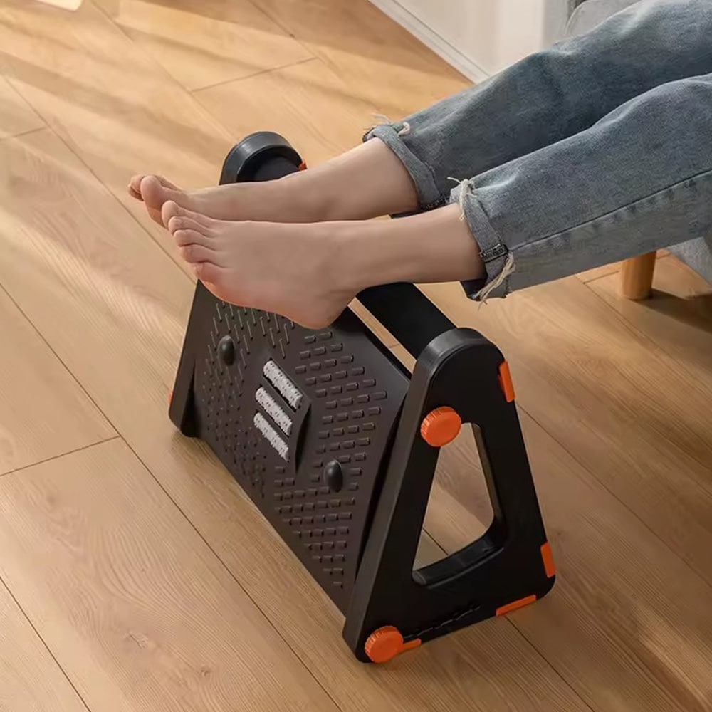 Fotstöd med massagefunktion / massagefotstöd / ergonomiskt fotstöd / fotpall för kontor