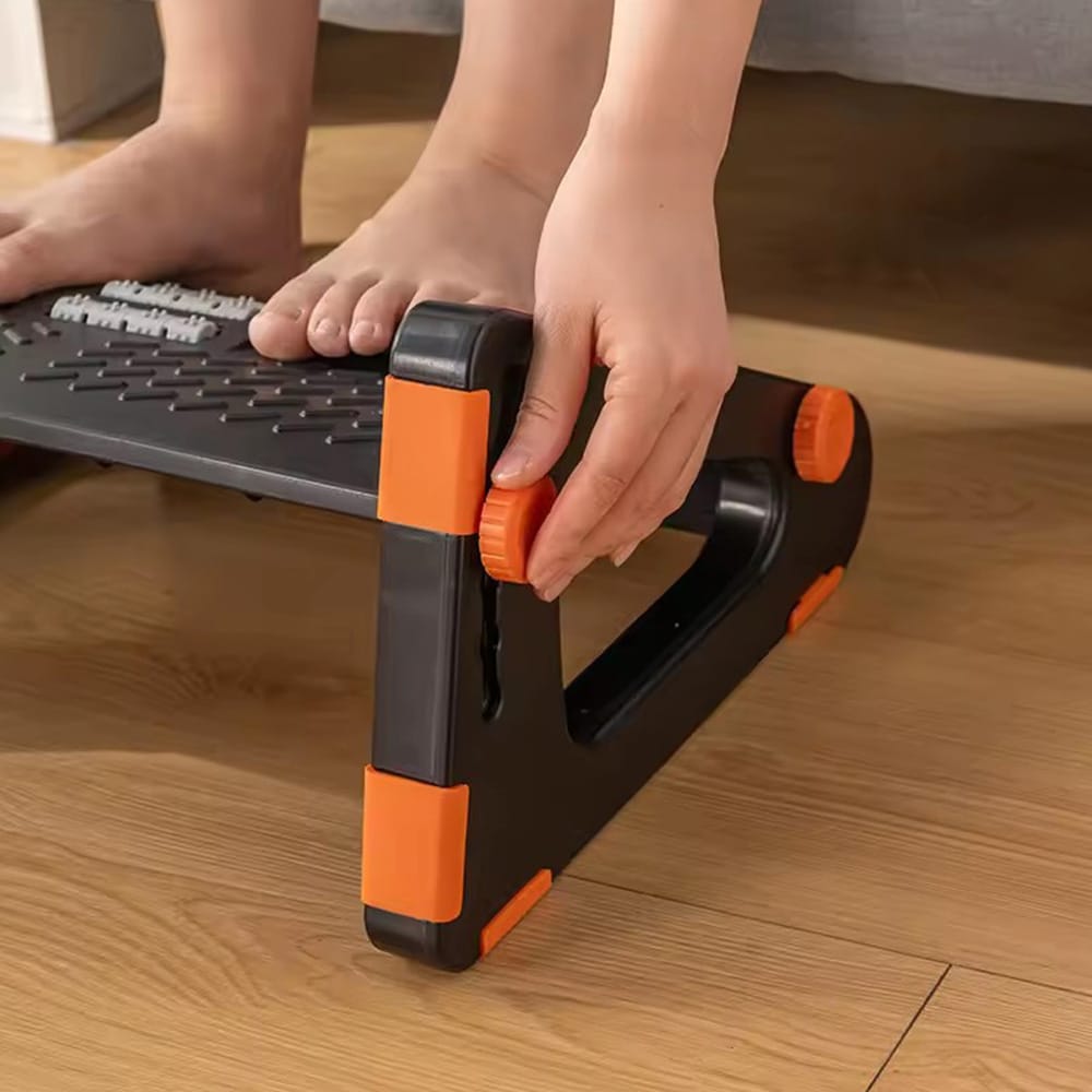 Fotstöd med massagefunktion / massagefotstöd / ergonomiskt fotstöd / fotpall för kontor