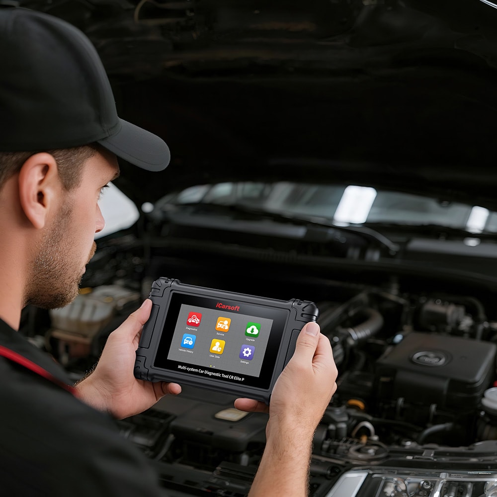 iCarsoft Elite P bildiagnostik / Porsche diagnosverktyg / OBD-felkodsläsare för Porsche