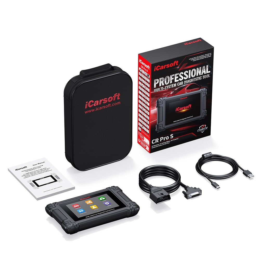 iCarsoft CR Pro S bildiagnostik / multibrand diagnosverktyg / OBD-felkodsläsare för bil