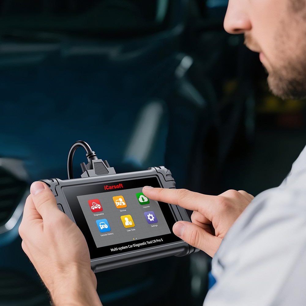 iCarsoft CR Pro S bildiagnostik / multibrand diagnosverktyg / OBD-felkodsläsare för bil