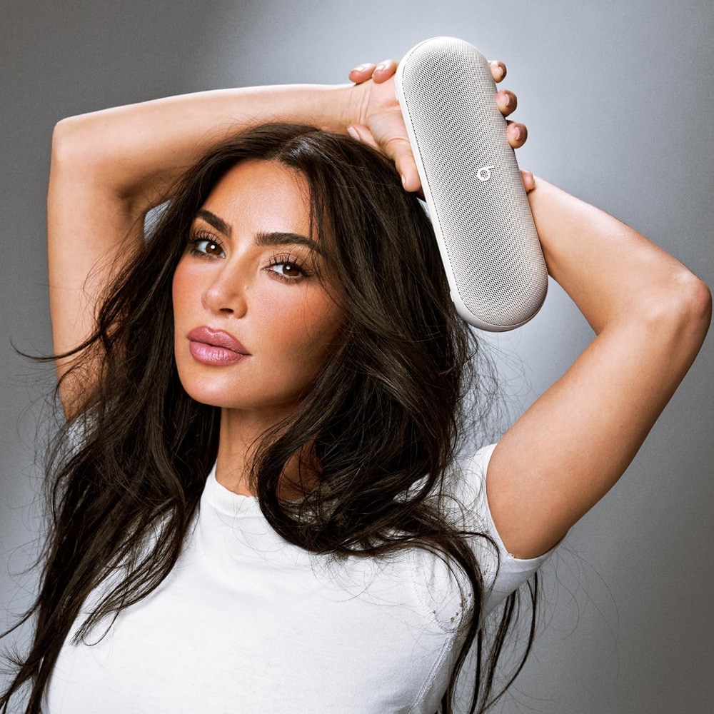 Apple Beats Pill Kim Kardashian Edition MAX24ZM/A / Bluetooth-högtalare / bärbar högtalare - ljusgrå