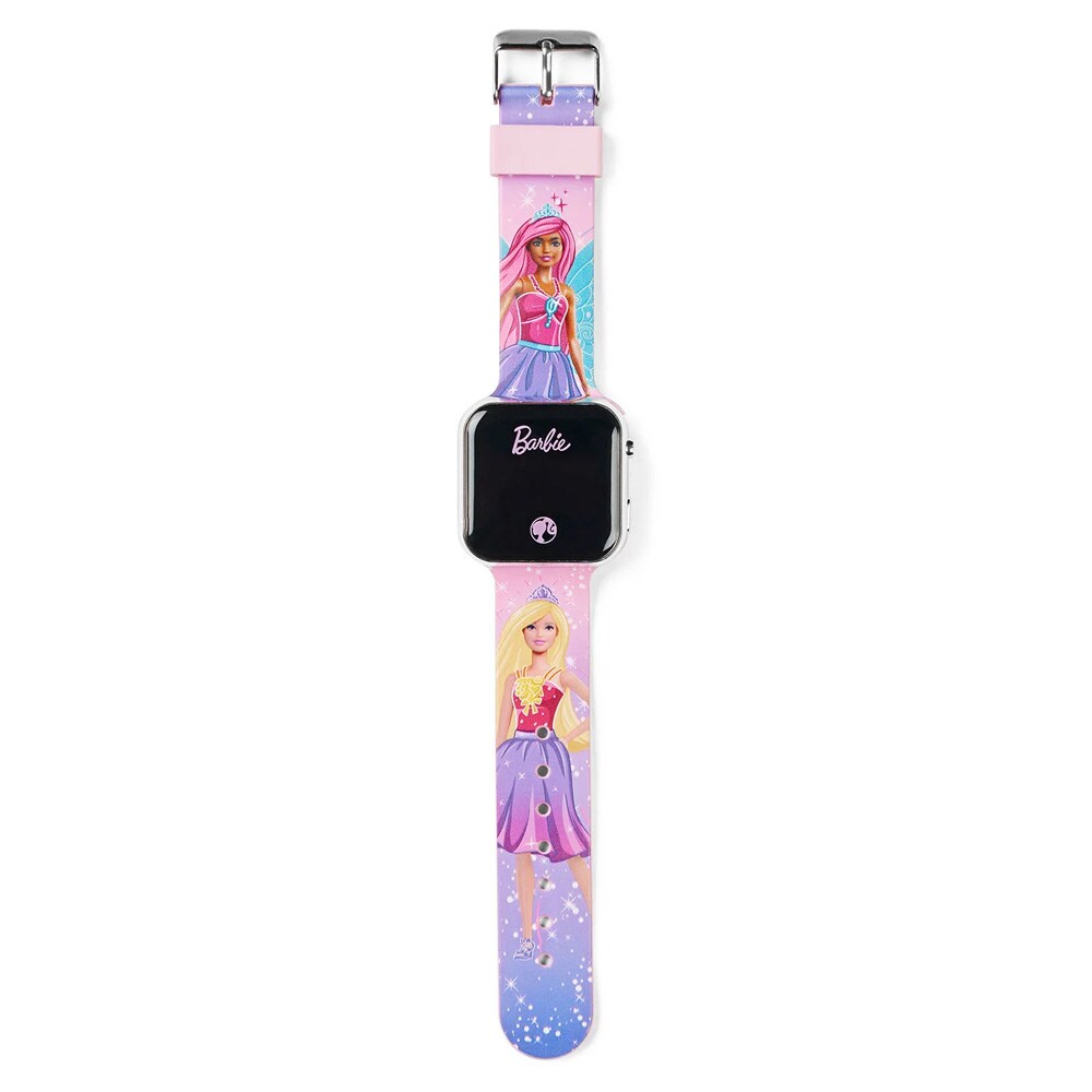 Barbie LED-klocka för barn / digital barnklocka / armbandsklocka med LED-display / klocka