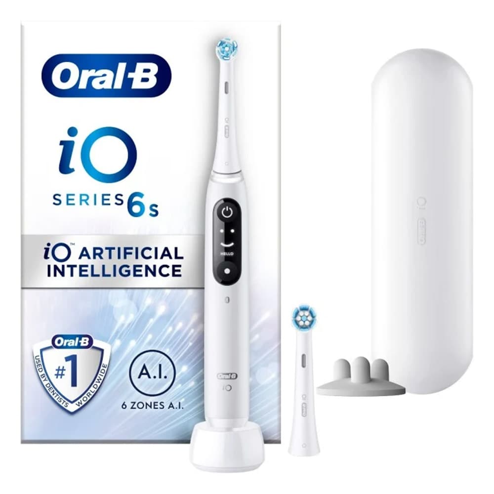 Oral-B iO Series 6S eltandborste med Bluetooth / magnetisk eltandborste