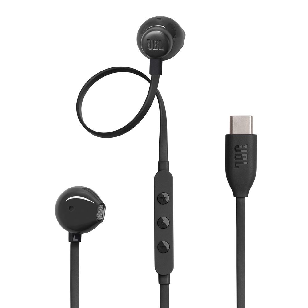 JBL Tune 305C Trådanslutna USB-C Öronsnäckor - Svart