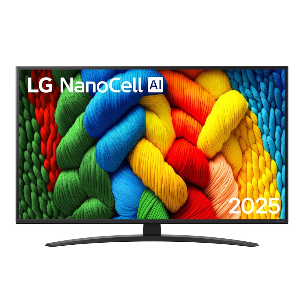 LG 43" NanoCell AI NANO81 4K Smart TV 2025 / 109 cm NanoCell-TV