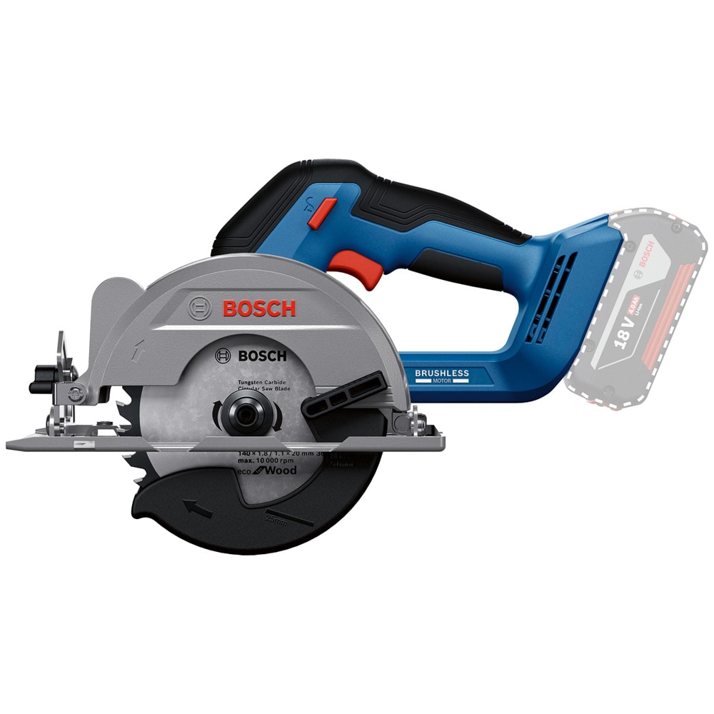 Bosch GKS 18V-51 batteridrevet rundsav / ledningsfri rundsav 18 V / Bosch Professional sav
