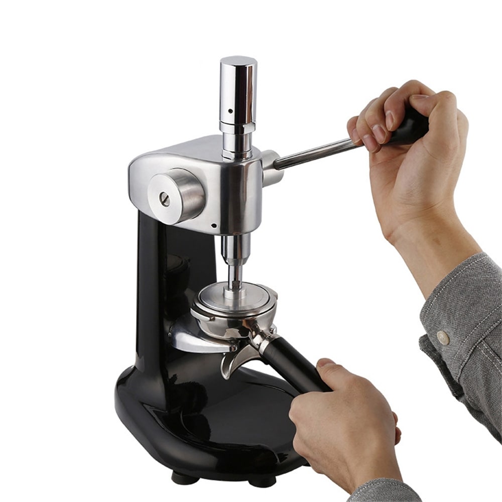 Kaffetamper med stativ / espressotamper / kaffepress för espresso