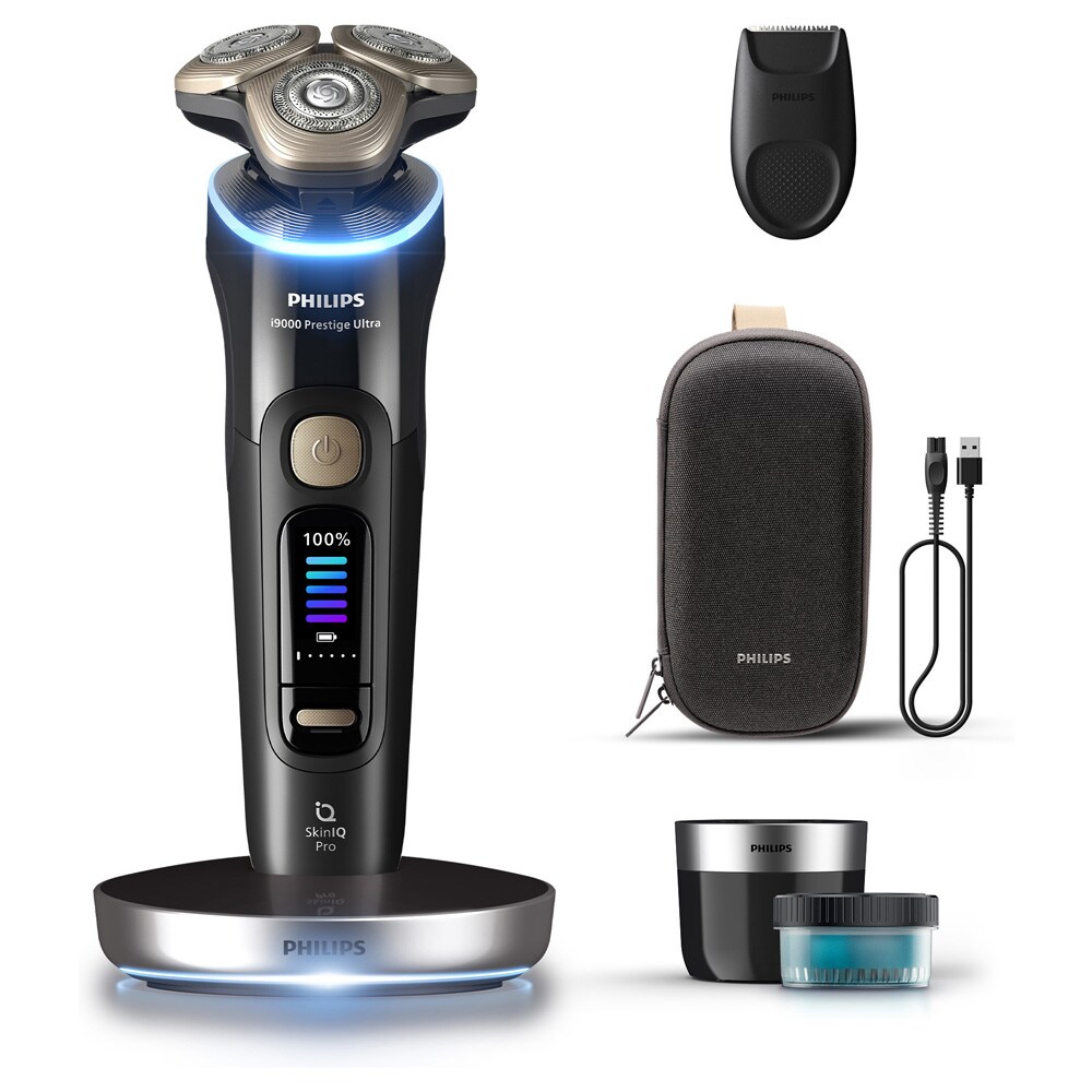 Philips i9000 Prestige Ultra XP9400/31 / Elektrisk rakapparat för våt och torr rakning