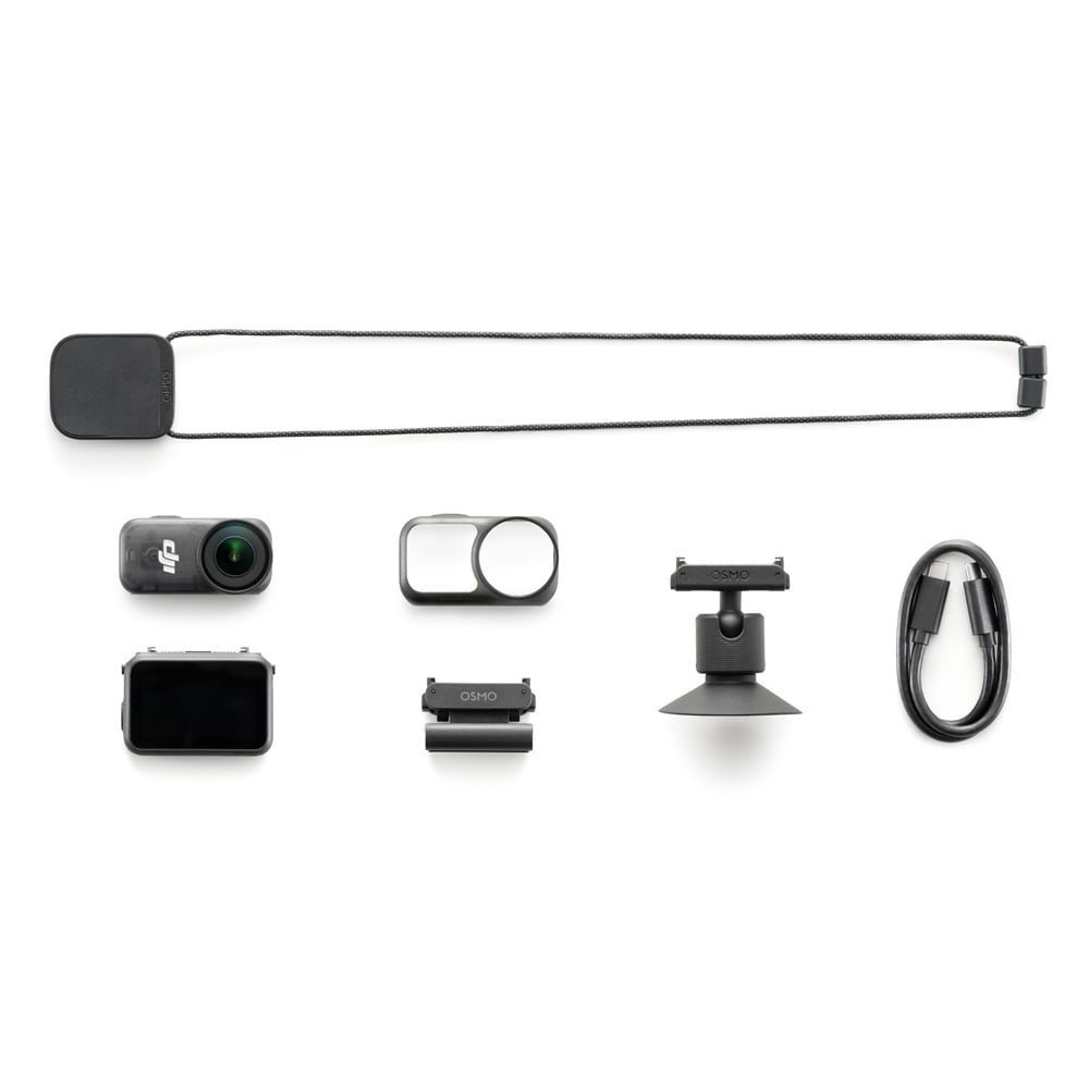 DJI Osmo Nano 128GB Actionkamera / Kompakt actionkamera / Vattentålig vloggkamera