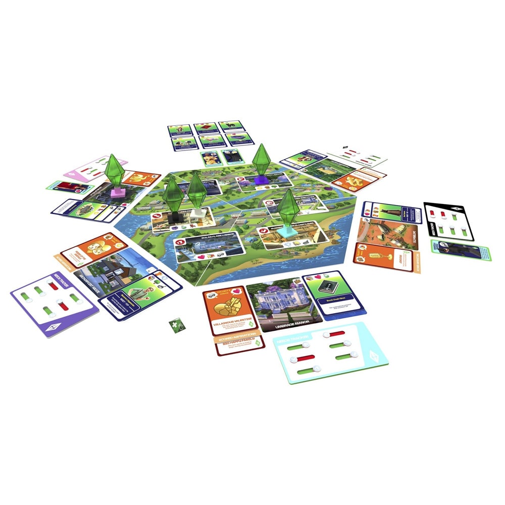 The Sims brädspel / Brädspel baserat på dataspel / Sällskapsspel för Sims-fans