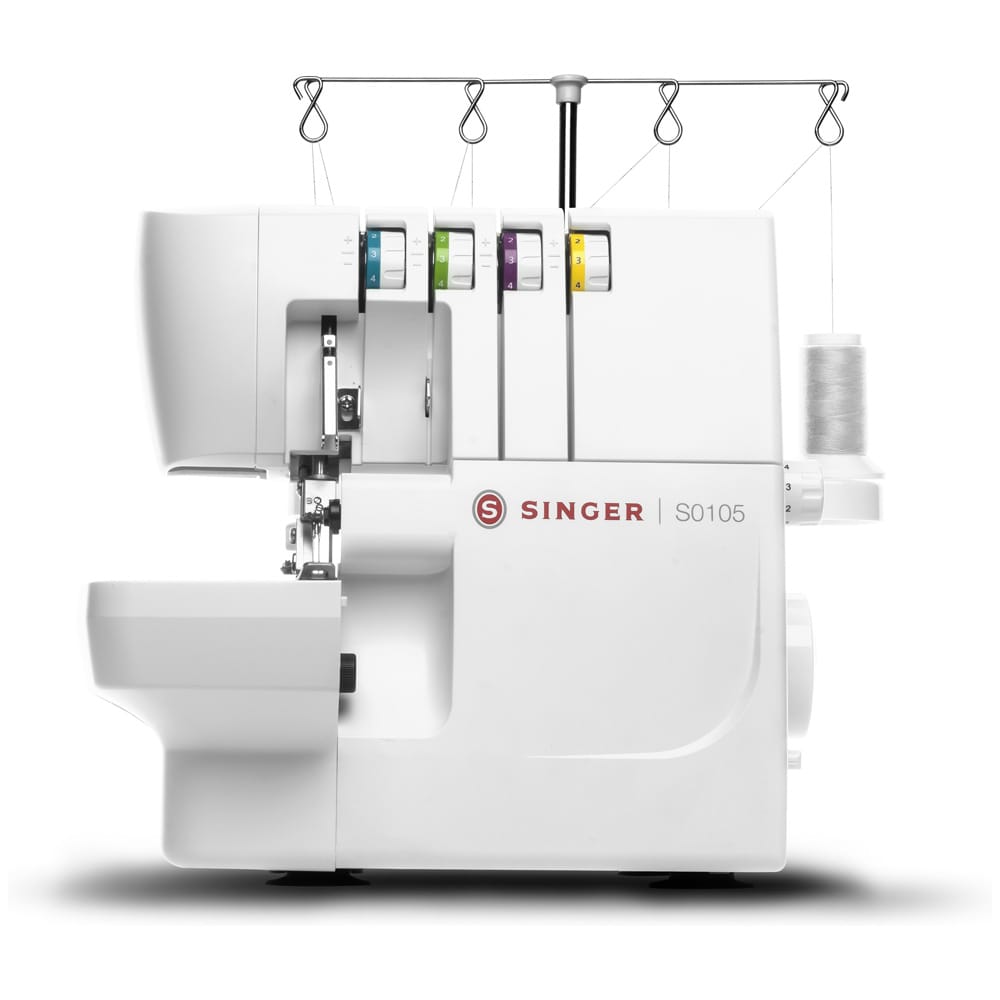 Singer S0105 overlock / Overlocksymaskin med 2-, 3- och 4-trådssömmar
