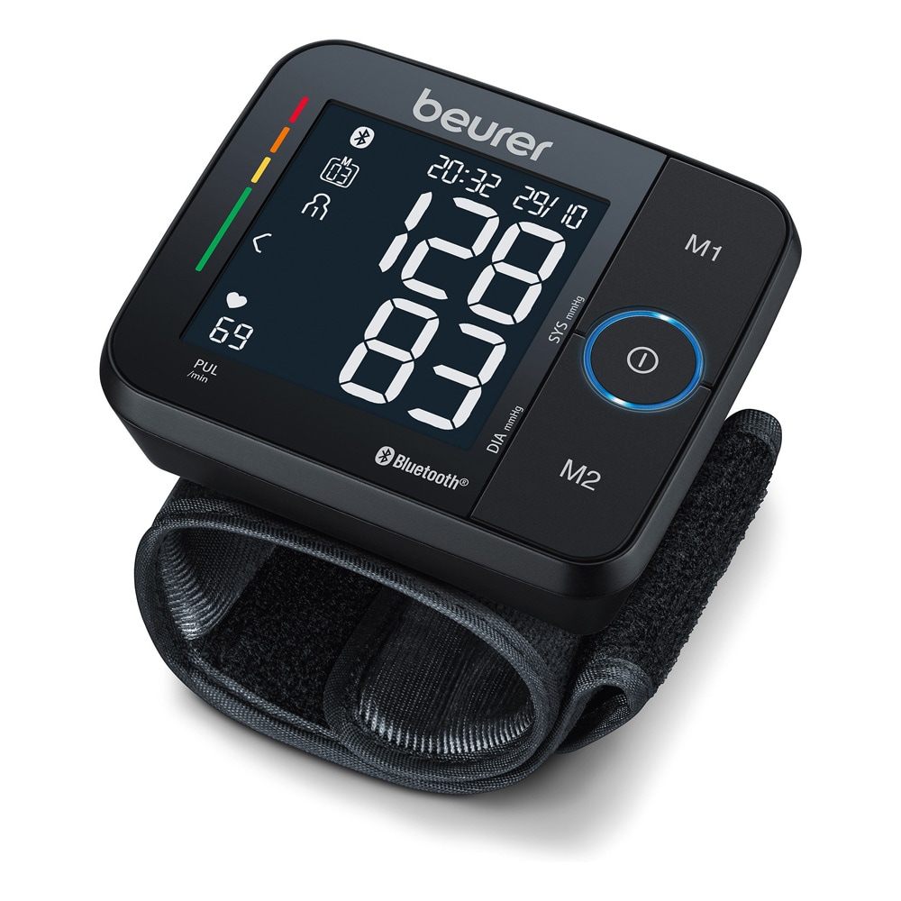 Beurer BC54 BT blodtrycksmätare / handledsblodtrycksmätare med Bluetooth