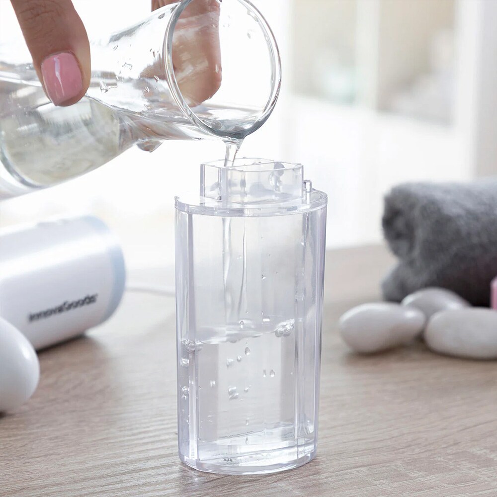 Batteridriven ansiktsrengörare och Vibepure Kombucha ansiktsgel 200 ml / hydro-ansiktsrengörare