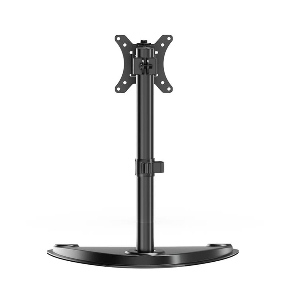 Skärmstativ för 13-32”-skärm / fristående monitorstativ med stabil metallbas