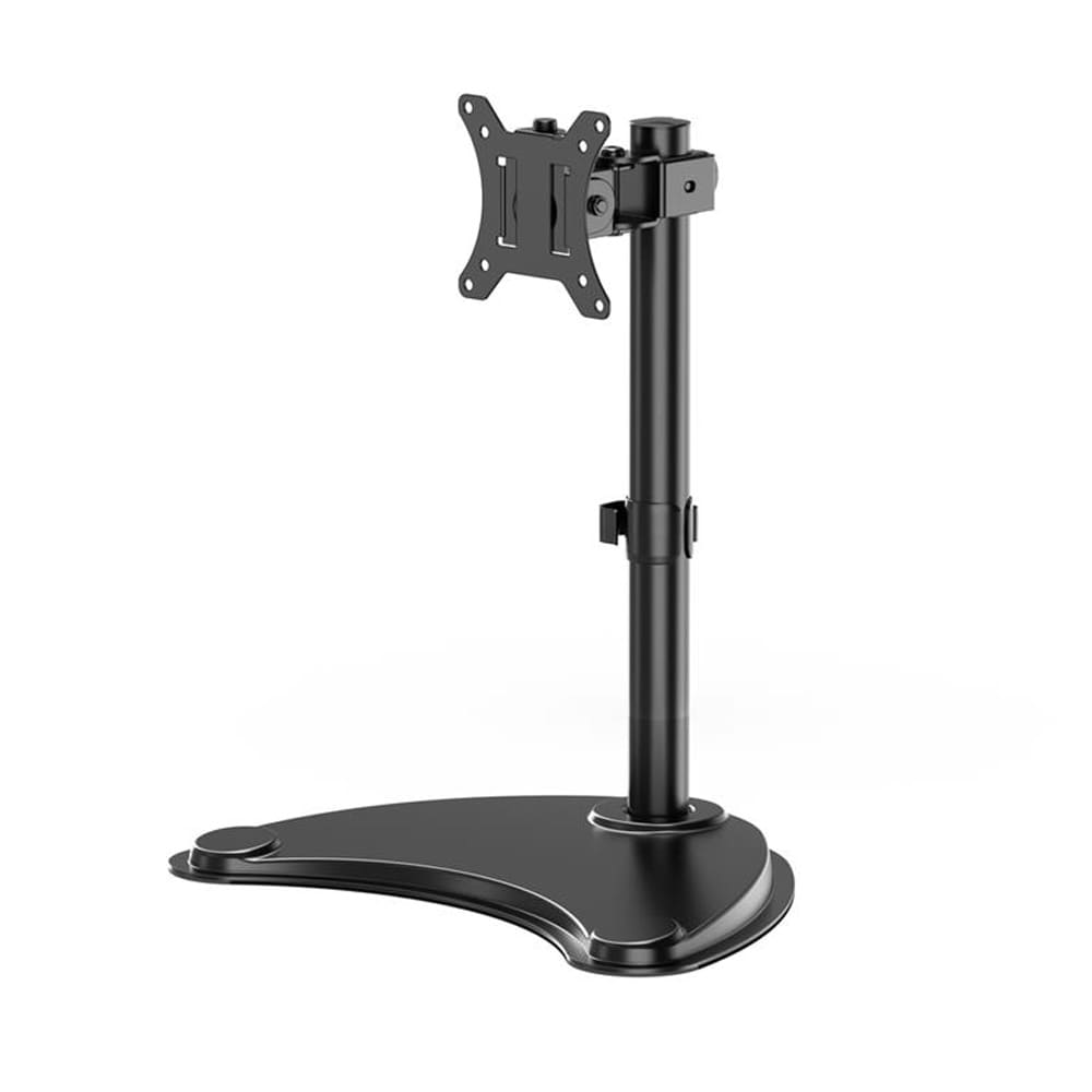 Skärmstativ för 13-32”-skärm / fristående monitorstativ med stabil metallbas