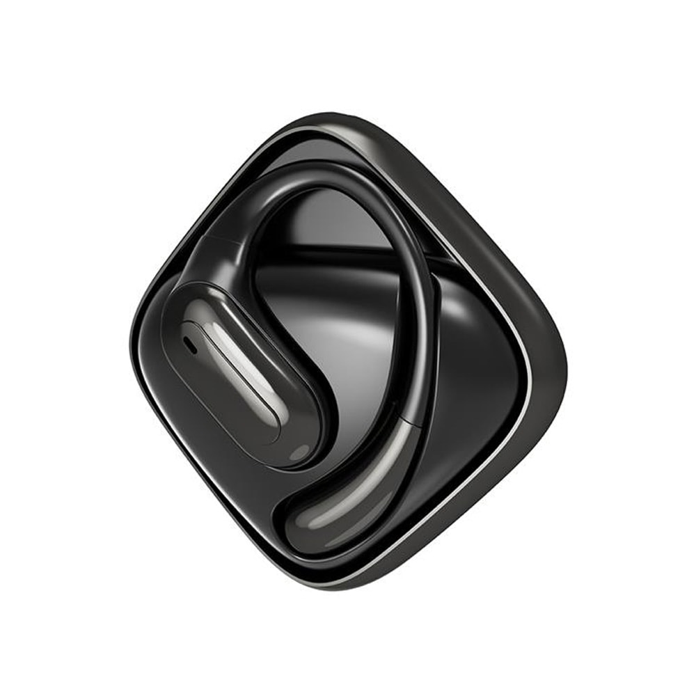 Open-Ear TWS Headset - Svart / öppna true wireless-hörlurar med öronkrok