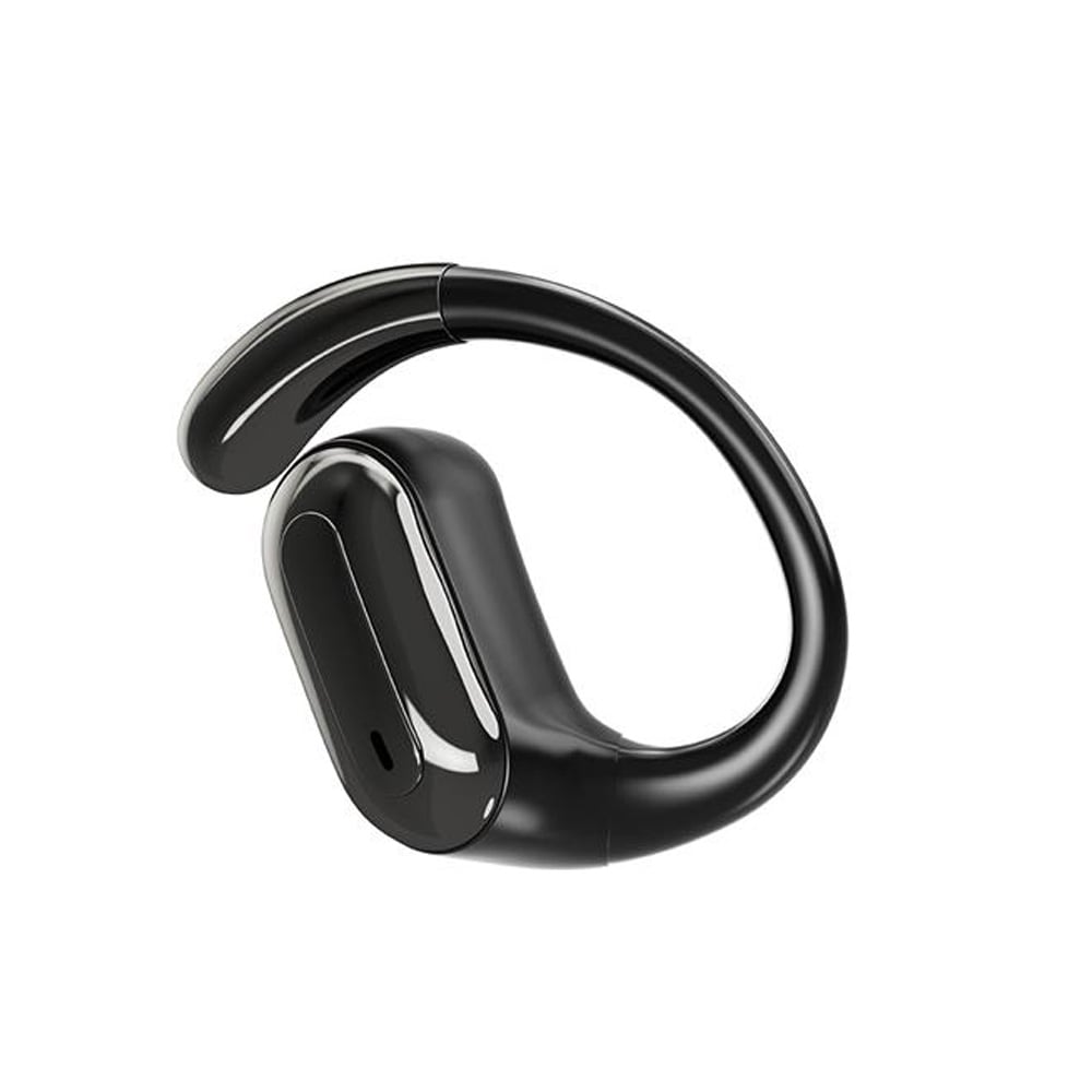 Open-Ear TWS Headset - Svart / öppna true wireless-hörlurar med öronkrok