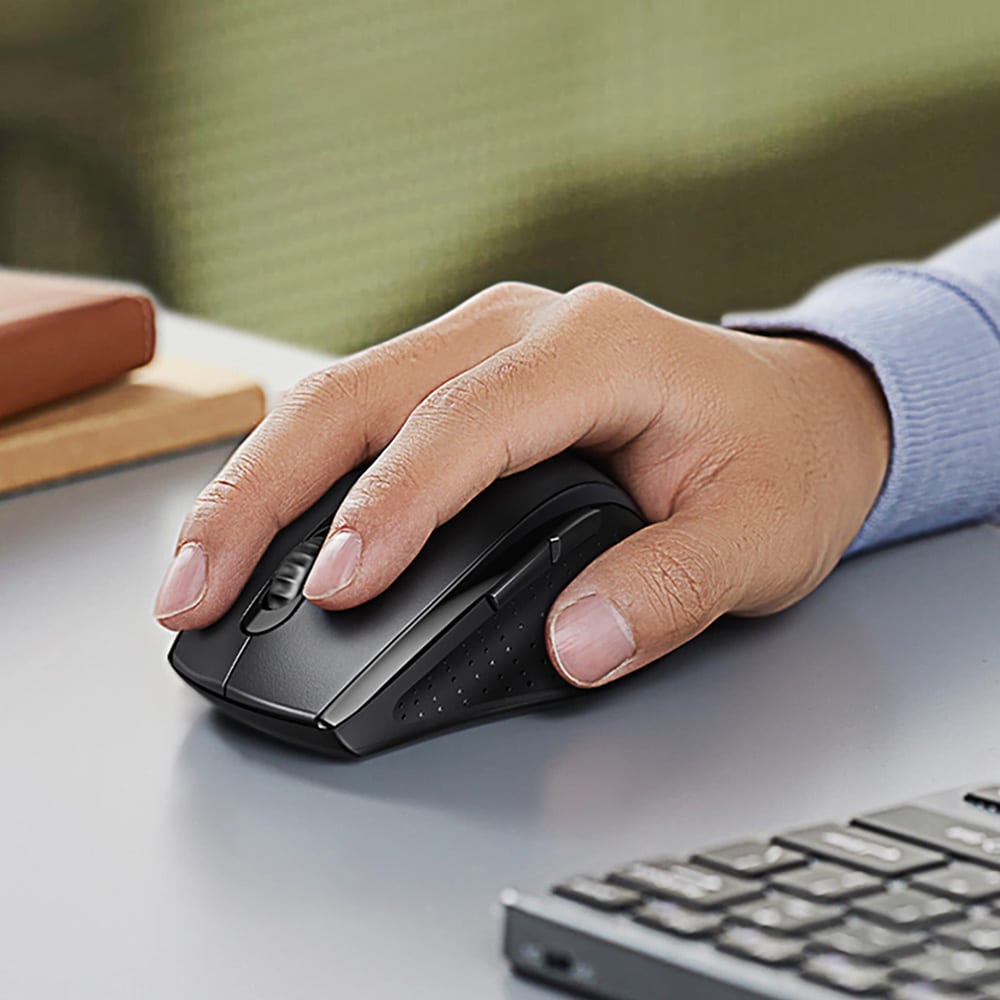 Ugreen ergonomisk trådlös mus / trådlös ergonomisk mus / optisk datormus med USB-mottagare