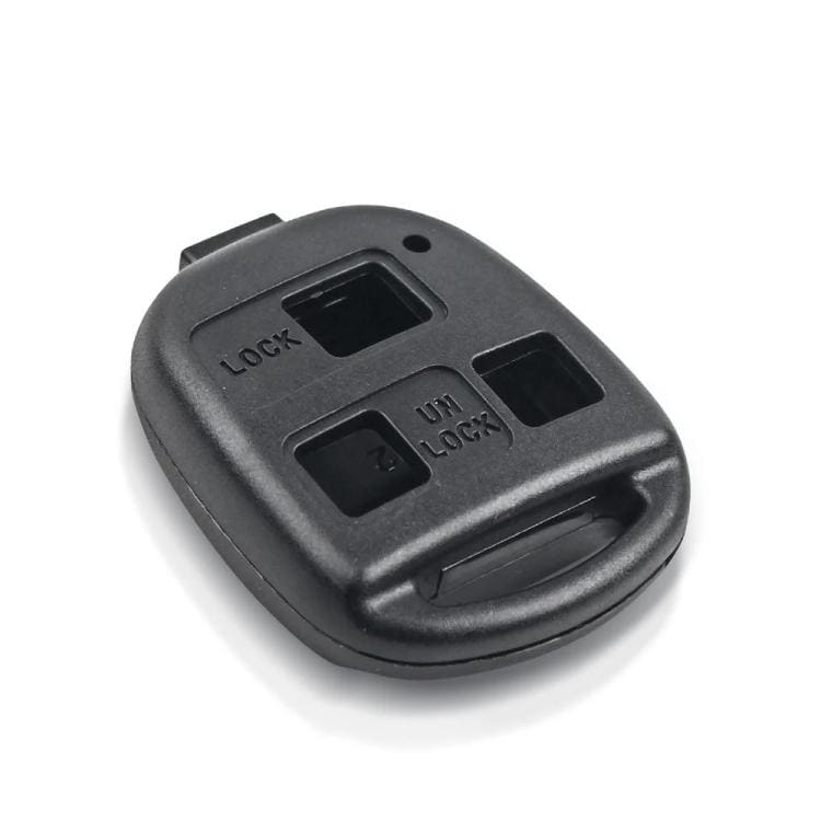 Bilnøgleskal til Toyota RAV4, Previa, MR2 og HiAce / 3 knapper / uden nøgleblad