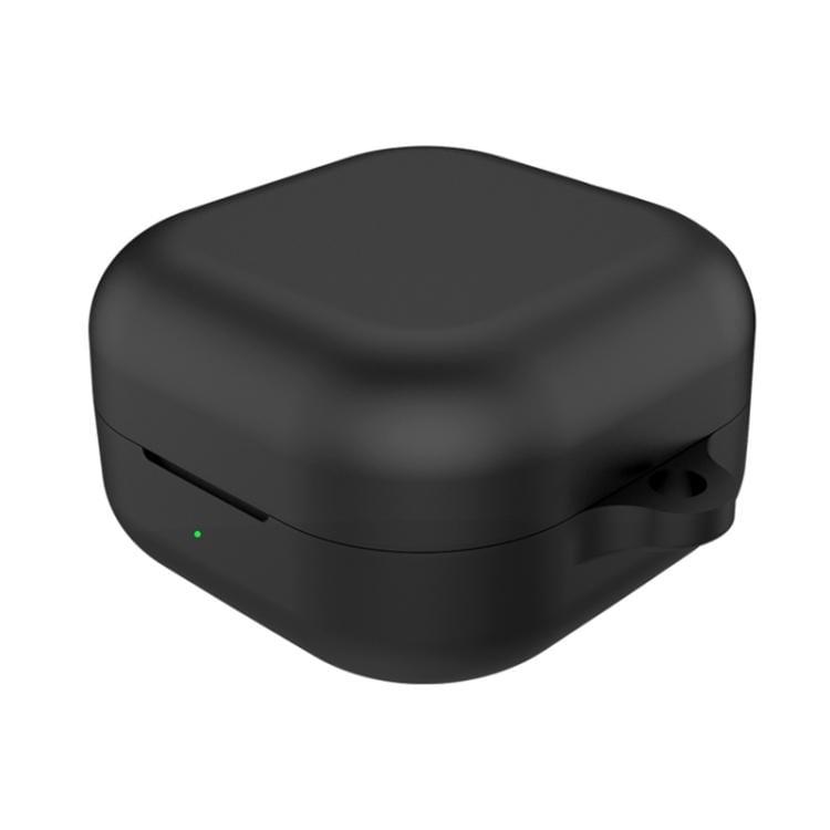 Samsung Galaxy Buds4 / Buds4 Pro silikonfodral / svart skyddsfodral / fodral till laddningsetui