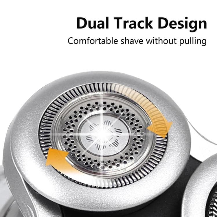 Rakhuvud för Philips SH98/SP9860/SP9863/SP9880/9000 - Silver / ersättningsrakhuvud