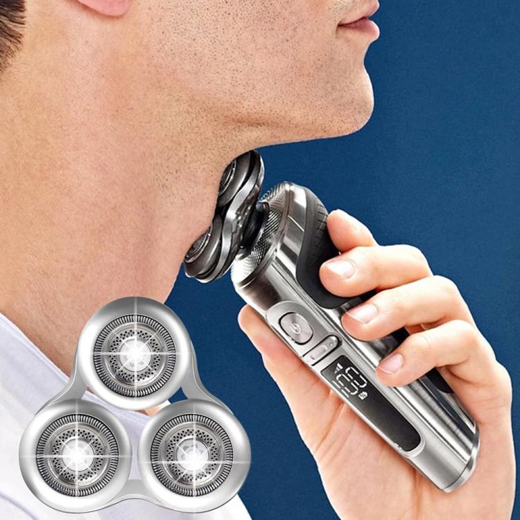 Rakhuvud för Philips SH98/SP9860/SP9863/SP9880/9000 - Silver / ersättningsrakhuvud