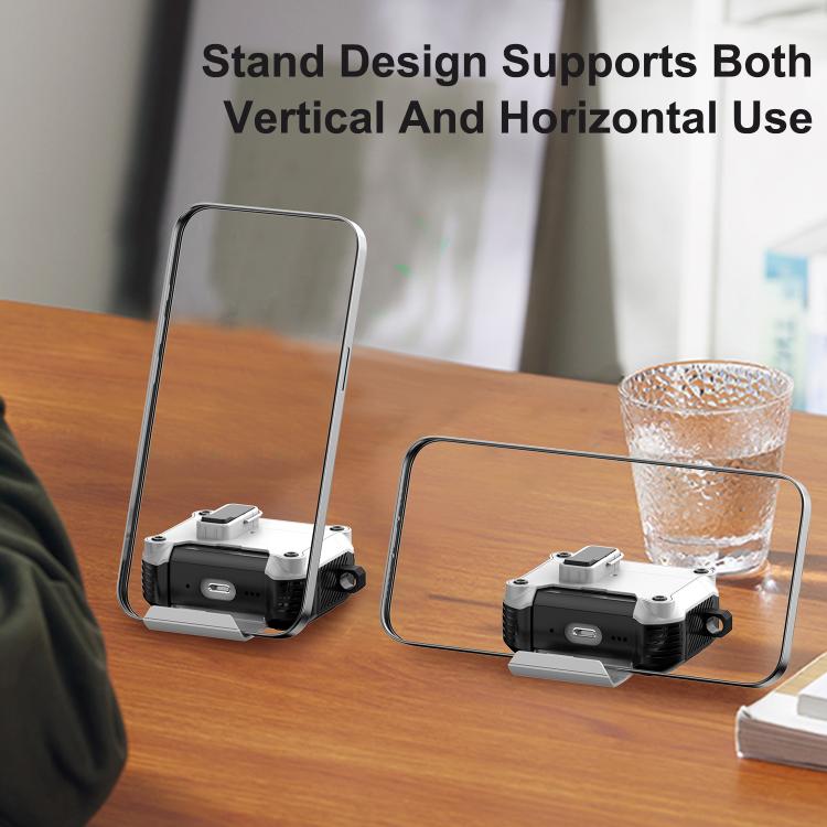Magnetiskt hörlursfodral med lås för AirPods Pro - Svart / skyddsfodral för AirPods Pro