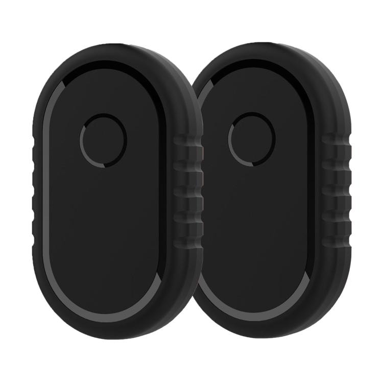 Vattentätt skyddsfodral för Samsung Galaxy SmartTag2 2-pack - Svart