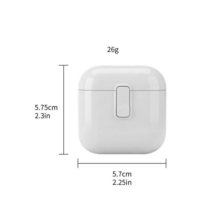 5-i-1 multifunktionellt rengöringskit för hörlurar - Vit / rengöringsset för AirPods och earbuds
