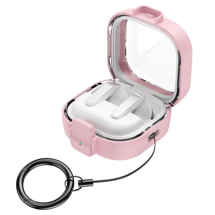 Hörlursfodral med snäpplås för Galaxy Buds4/Buds4 Pro - Rosa