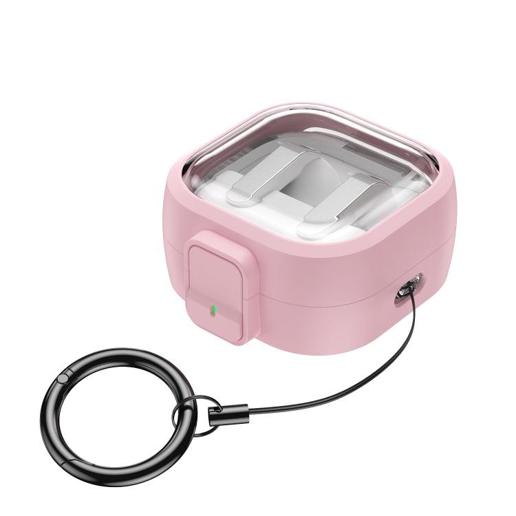 Hörlursfodral med snäpplås för Galaxy Buds4/Buds4 Pro - Rosa