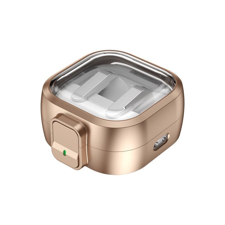 Hörlursfodral med snäpplås för Galaxy Buds4/Buds4 Pro - Roséguld