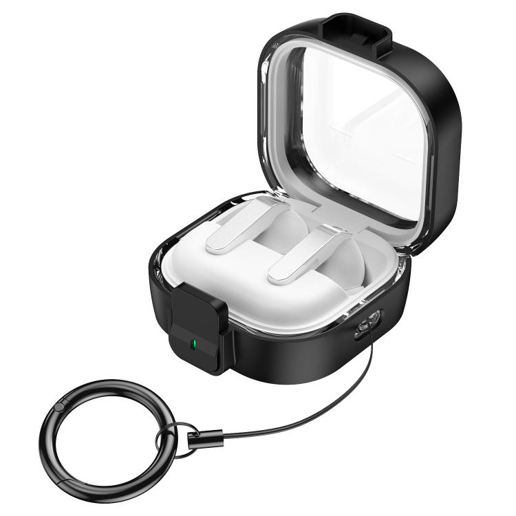 Hörlursfodral med snäpplås för Galaxy Buds4/Buds4 Pro - Svart